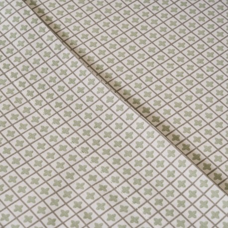 Set di lenzuola cotone Oniria verde