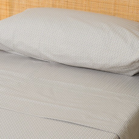 Set di lenzuola cotone Oniria verde