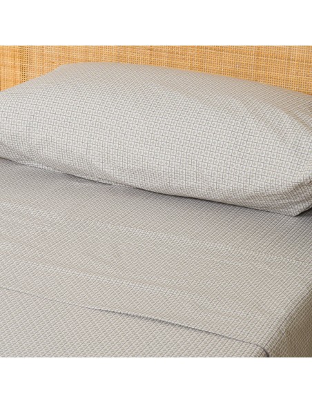 Set di lenzuola cotone Oniria verde