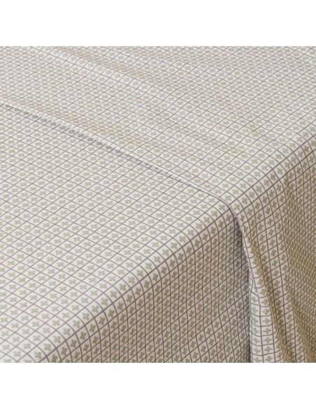 Set di lenzuola cotone Oniria verde