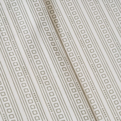 Set di lenzuola cotone Sarananda verde salvia