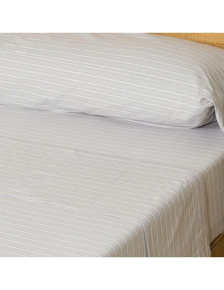 Set di lenzuola cotone Sarananda verde salvia Set di lenzuola cotone Sarananda verde salvia