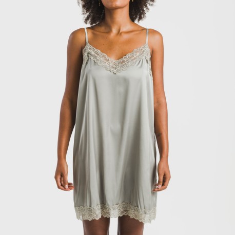 Camicia da notte Raso Friday tinta unita