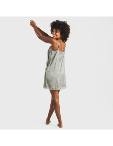 Camicia da notte Raso Friday tinta unita