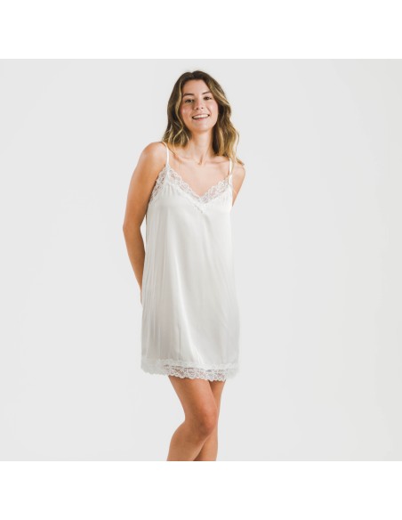 Camicia da notte Raso Friday tinta unita