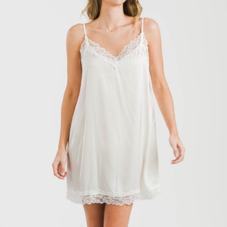 Camicia da notte Raso Friday tinta unita