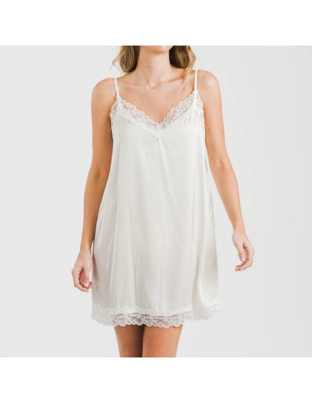 Camicia da notte Raso Friday tinta unita