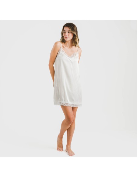 Camicia da notte Raso Friday tinta unita