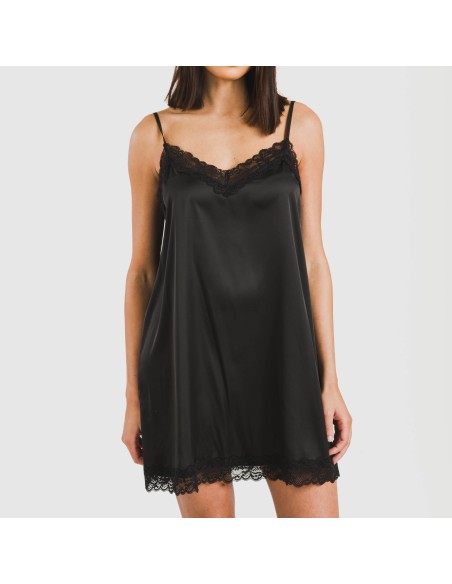 Camicia da notte Raso Friday tinta unita