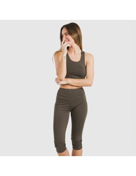 Leggings midi sportivi tecnici tinta unita
