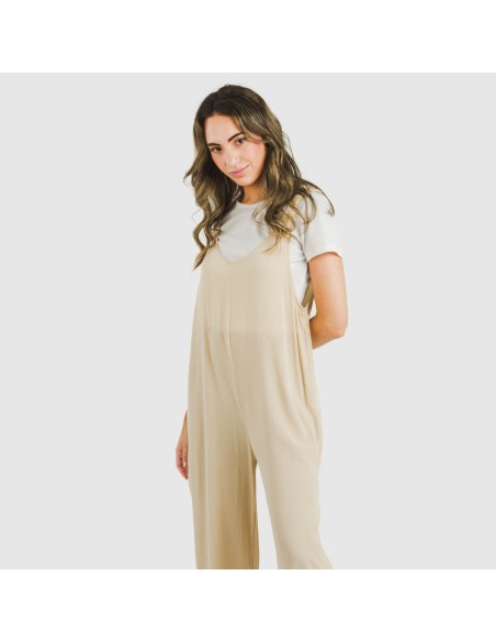 Tuta lunga donna viscosa bambula tinta unita Tuta lunga donna viscosa bambula tinta unita