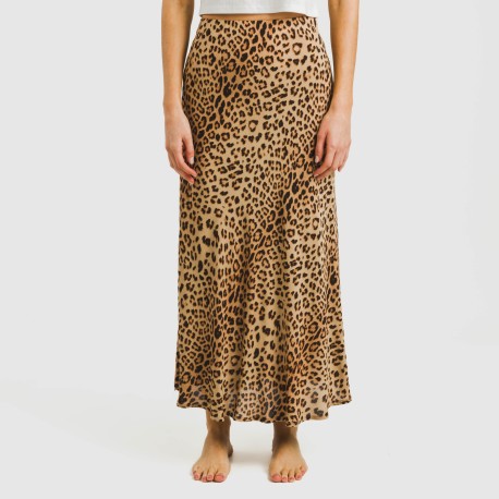 Gonna midi viscosa bambula Leo