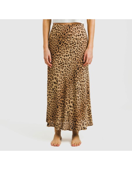 Gonna midi viscosa bambula Leo Gonna midi viscosa bambula Leo