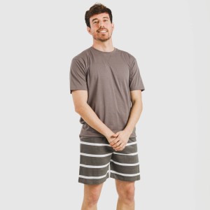 Pigiama corto cotone uomo Raya Nit New topo 2