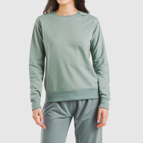 Felpa sportiva basic donna