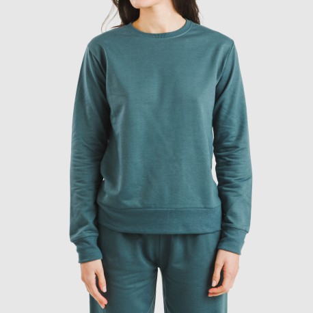 Felpa sportiva basic donna