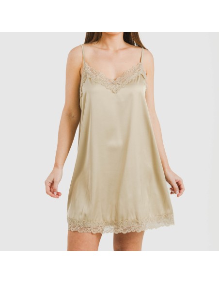 Camicia da notte Raso Friday tinta unita