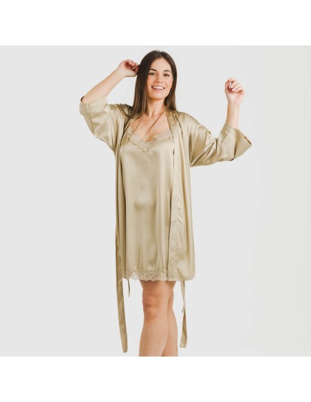 Vestaglia da notte Raso Friday tinta unita