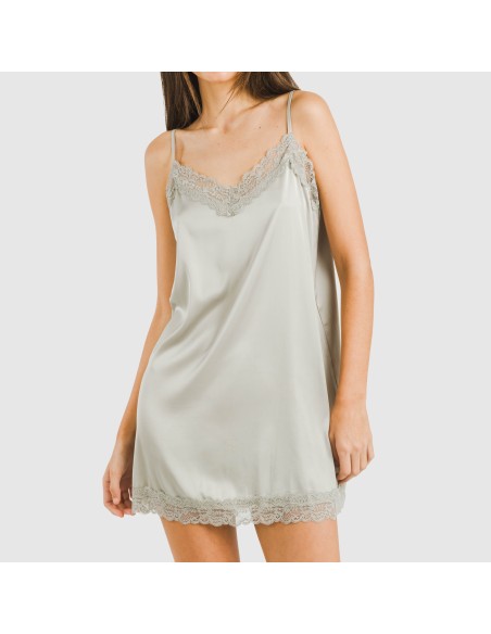 Camicia da notte Raso Friday tinta unita