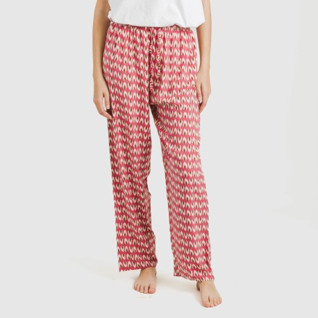 Pantalone viscosa Tana marsala