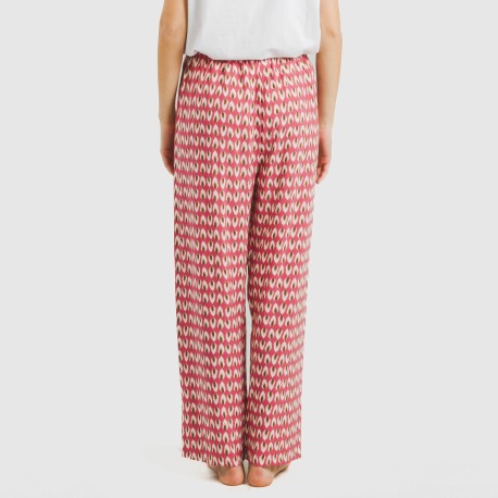 Pantalone viscosa Tana marsala