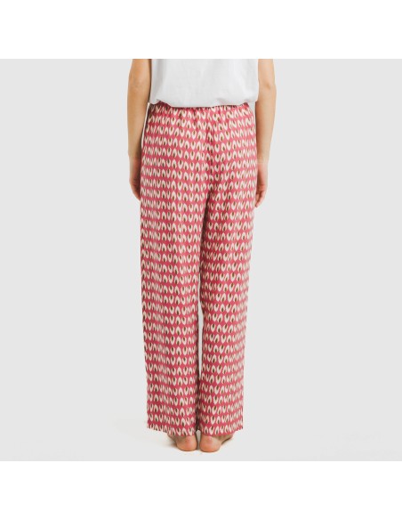 Pantalone viscosa Tana marsala