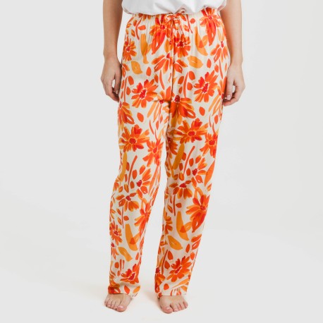 Pantalone viscosa Rando rame