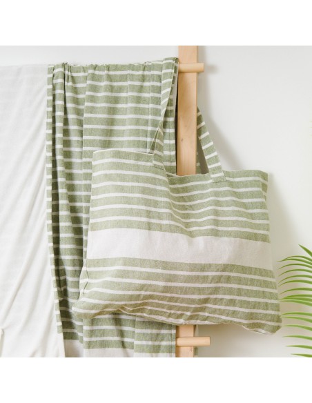 Pack Telo mare pareo + Borsa Raya cotone