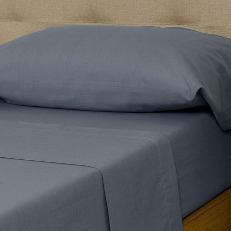 Set di lenzuola cotone tinta unita