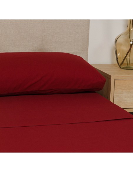 Set di lenzuola percalle tinta unita Set di lenzuola percalle tinta unita