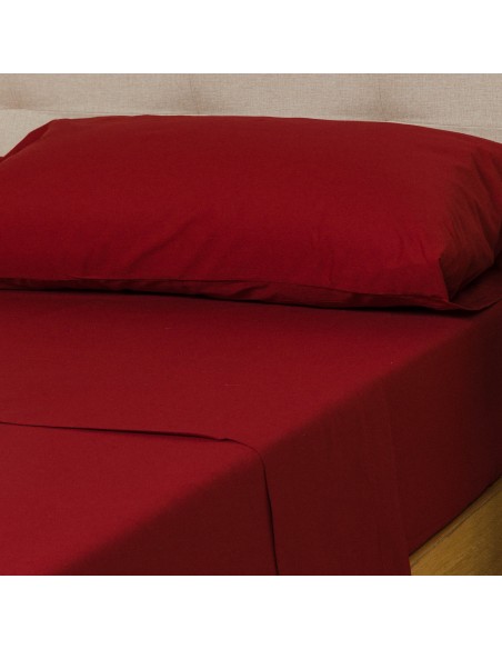 Set di lenzuola percalle tinta unita Set di lenzuola percalle tinta unita