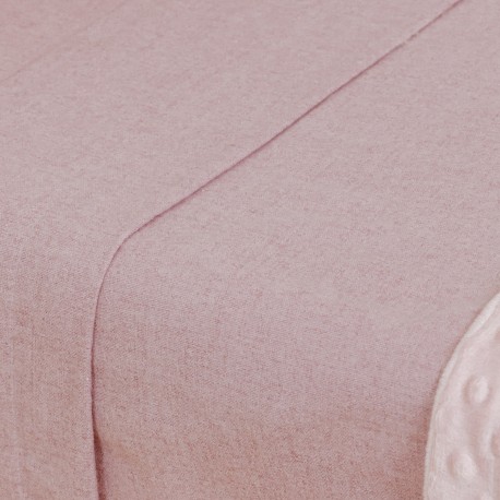 Set di lenzuola flanella tinta unita culla