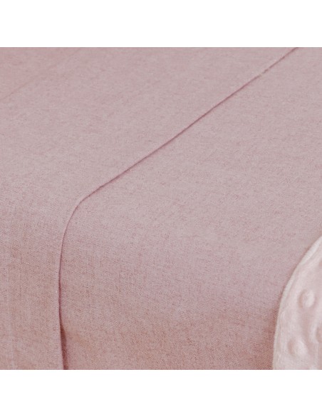 Set di lenzuola flanella tinta unita culla