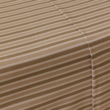 Set di lenzuola cotone Raya Brooke sabbia