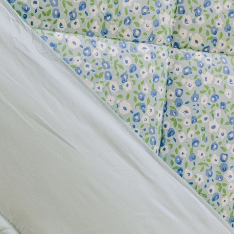 Trapunta a fantasia Cris celeste