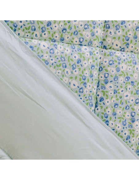 Trapunta a fantasia Cris celeste