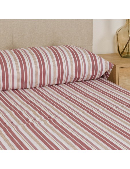 Set di lenzuola cotone Raya Calendula rosa Set di lenzuola cotone Raya Calendula rosa