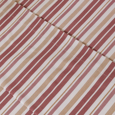 Set di lenzuola cotone Raya Calendula rosa