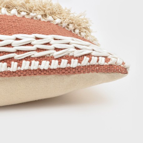 Cuscino quadrato cotone Domus 45x45 - federa + imbottitura