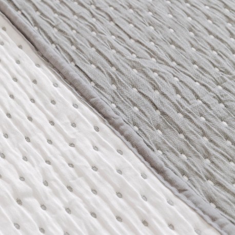 Copriletto doppio tessuto jacquard Punto
