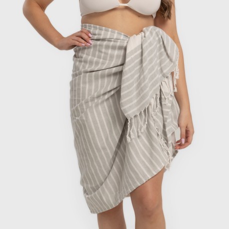 Pack Telo mare pareo + Borsa Raya cotone