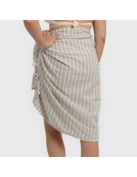 Pack Telo mare pareo + Borsa Raya cotone