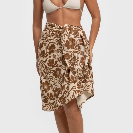 Pack Telo mare pareo + Borsa Alexis marrone