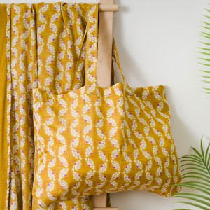 Pack Telo mare pareo + Borsa Calsita ocra