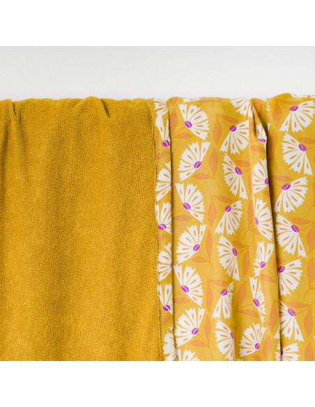 Pack Telo mare pareo + Borsa Calsita ocra