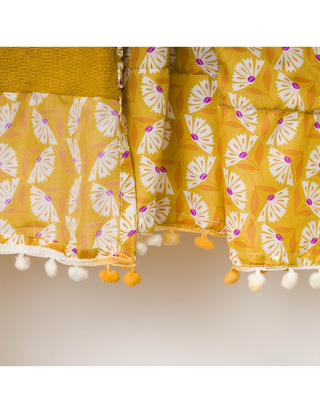 Pack Telo mare pareo + Borsa Calsita ocra