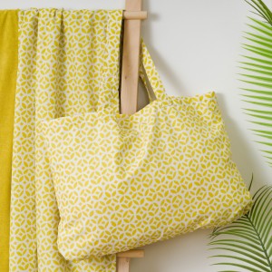Pack Telo mare pareo + Borsa Clau lime