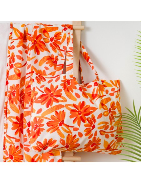 Pack Telo mare pareo + Borsa Rando rame