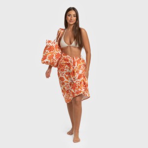 Pack Telo mare pareo + Borsa Rando rame 2