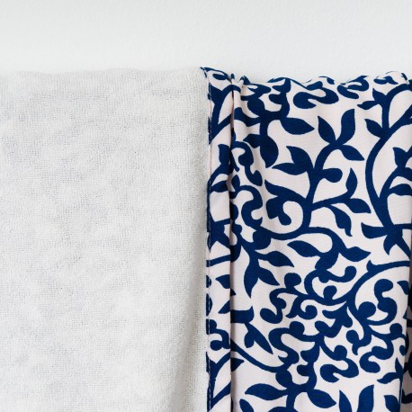 Pack Telo mare pareo + Borsa Aladero blu